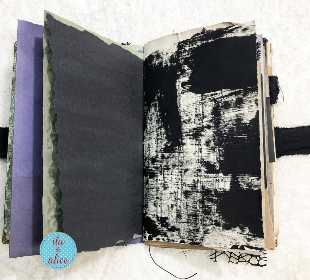 Eerie Gothic Halloween Junk Journal- Haunted Castle
