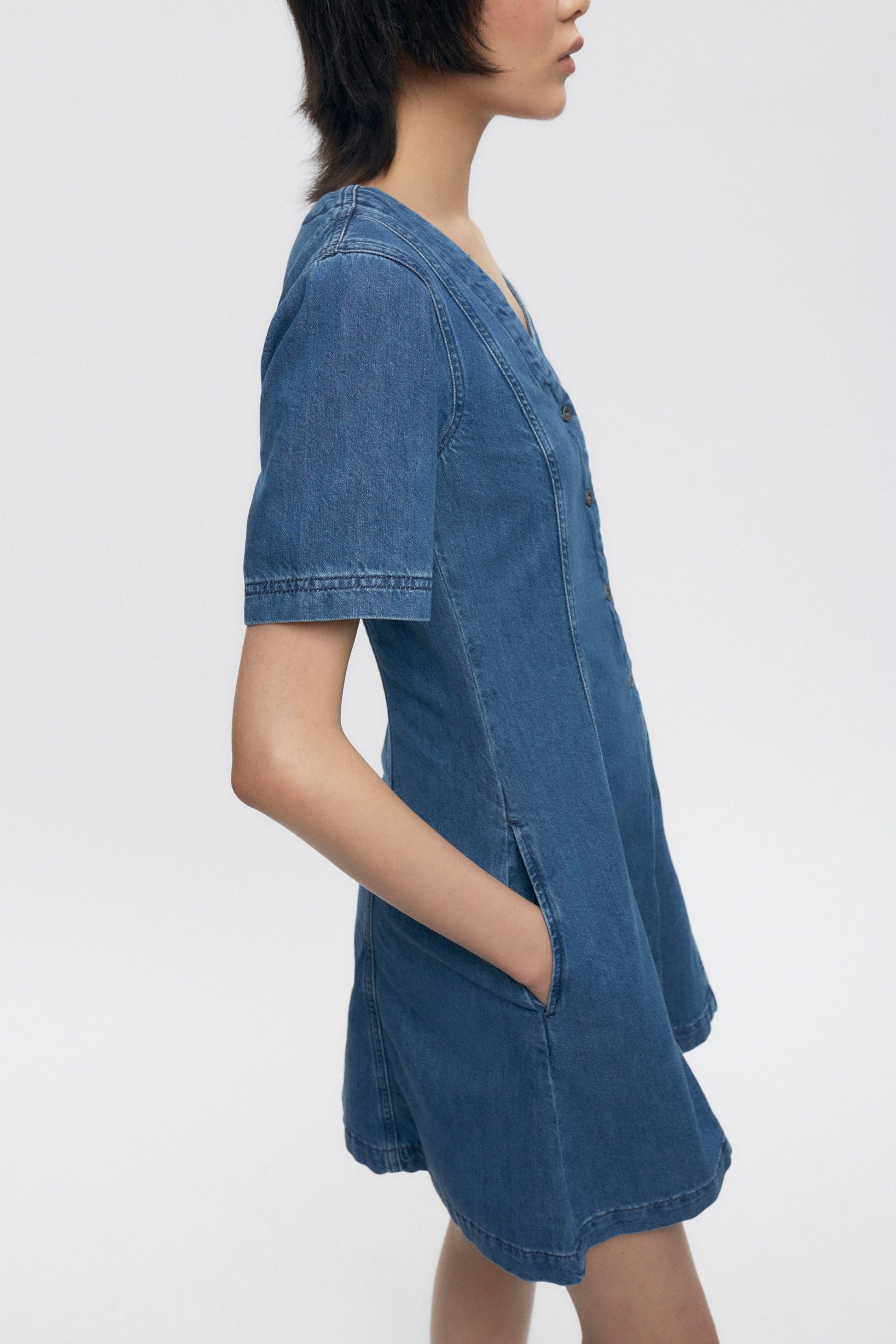 Women's Buttoned Dress