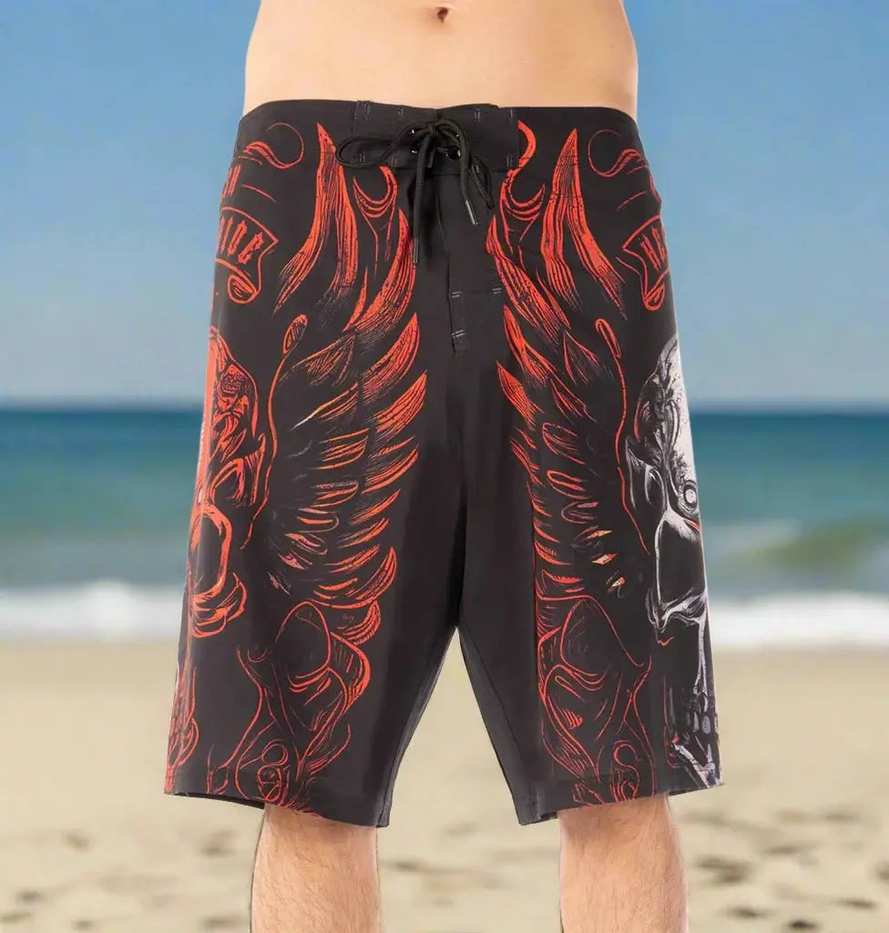 Short de bain Headrush Hell Wings pour homme
