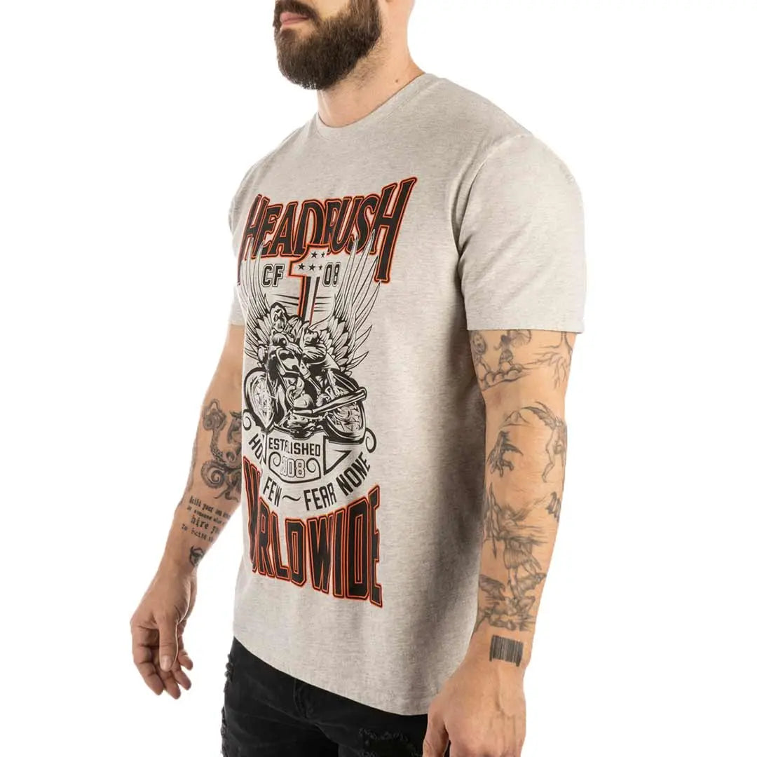 T-shirt Headrush pour homme, le modèle original mondial