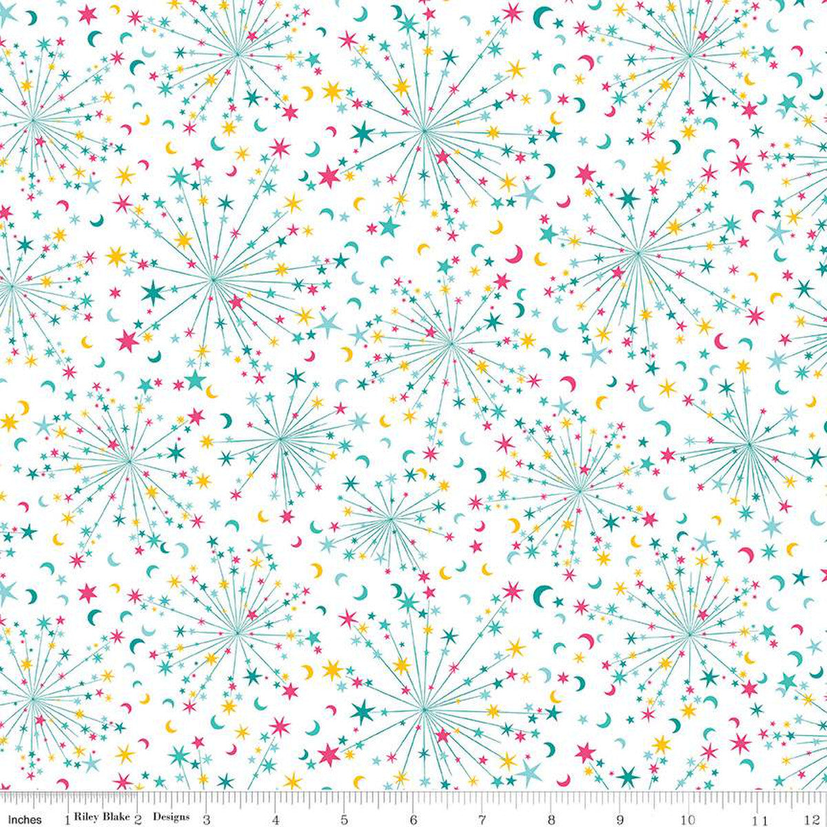 Décorez les couloirs - Étoiles d'Helen A, 1/4 yard