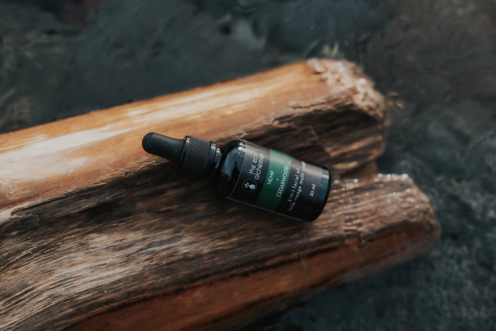 Hemp + Cedarwood 3-in-1 Men's Facial Oil