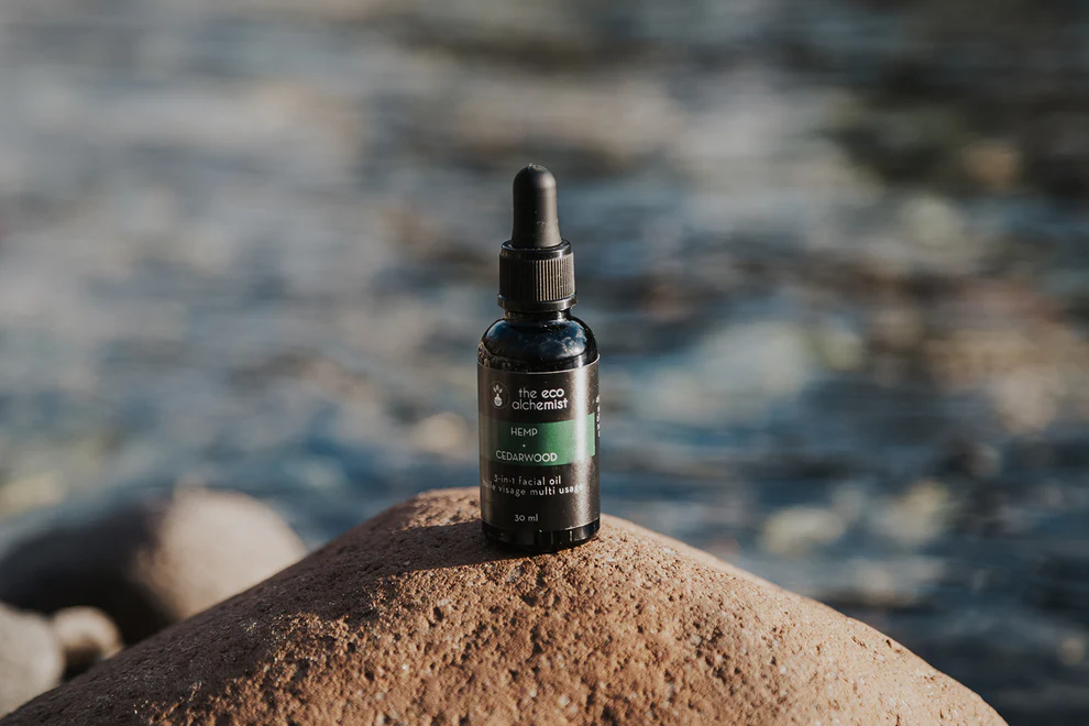 Hemp + Cedarwood 3-in-1 Men's Facial Oil