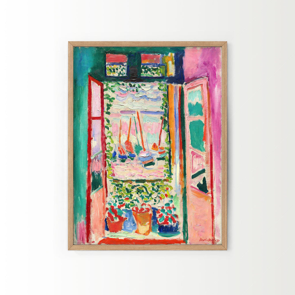 Henri Matisse Set of 2 Prints – The Open Window & View of Collioure