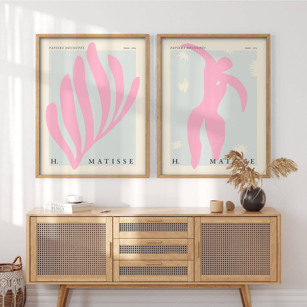 Henri Matisse Papiers Découpés Set of 2 Prints – Modern Wall Art