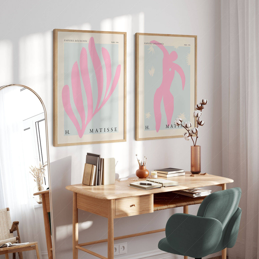 Henri Matisse Papiers Découpés Set of 2 Prints – Modern Wall Art