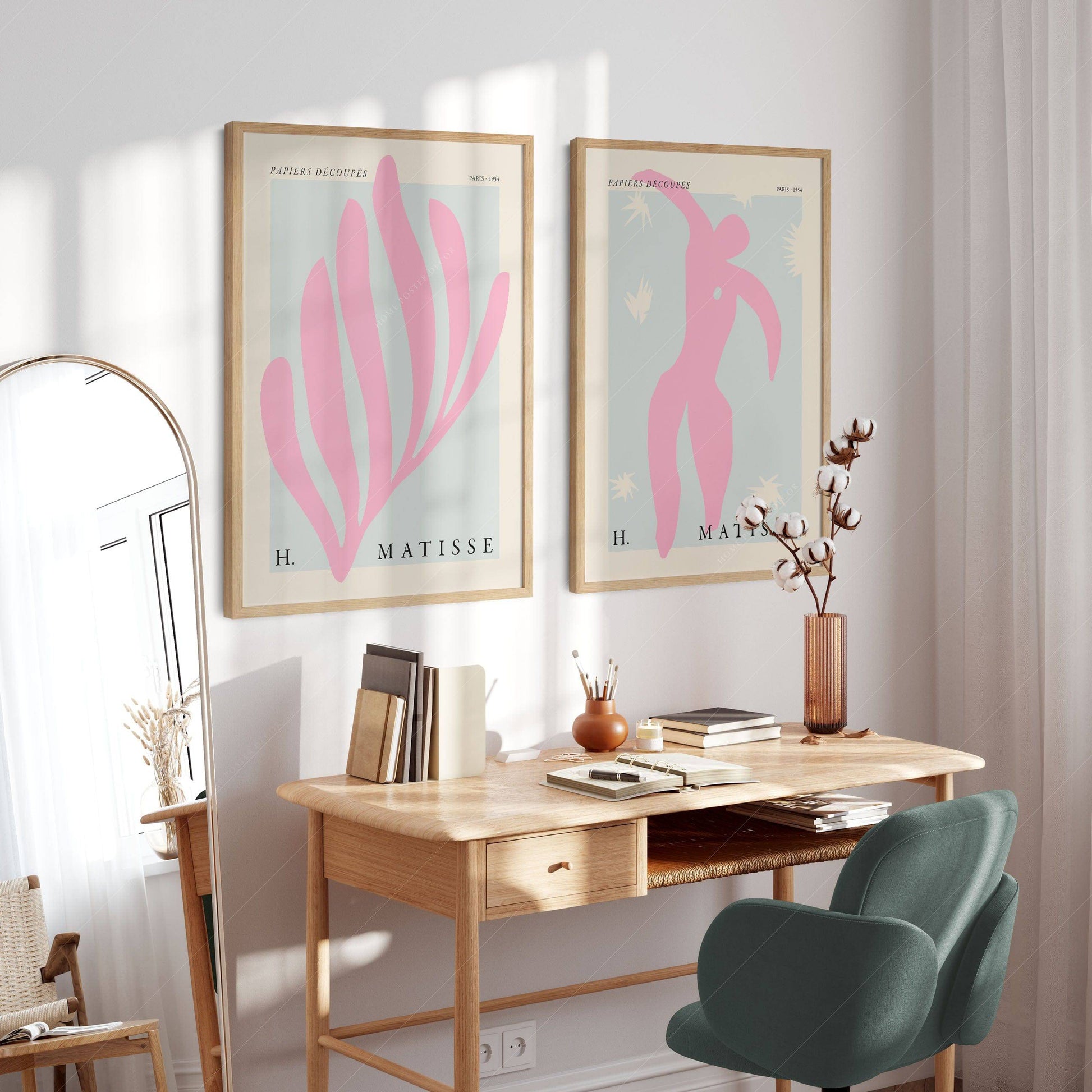Henri Matisse Papiers Découpés Set of 2 Prints – Modern Wall Art