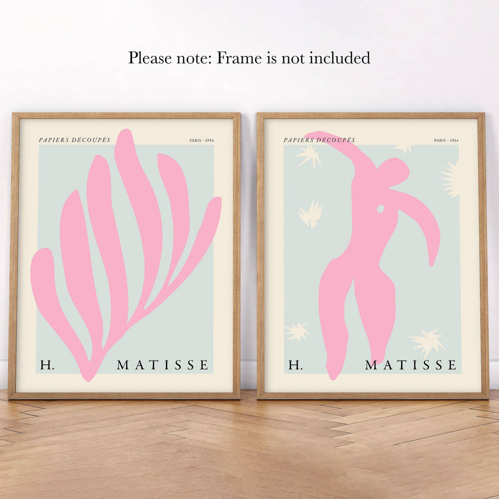 Henri Matisse Papiers Découpés Set of 2 Prints – Modern Wall Art