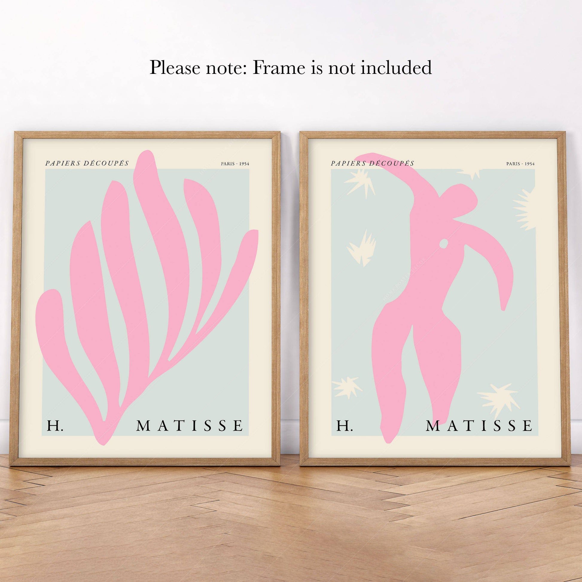 Henri Matisse Papiers Découpés Set of 2 Prints – Modern Wall Art
