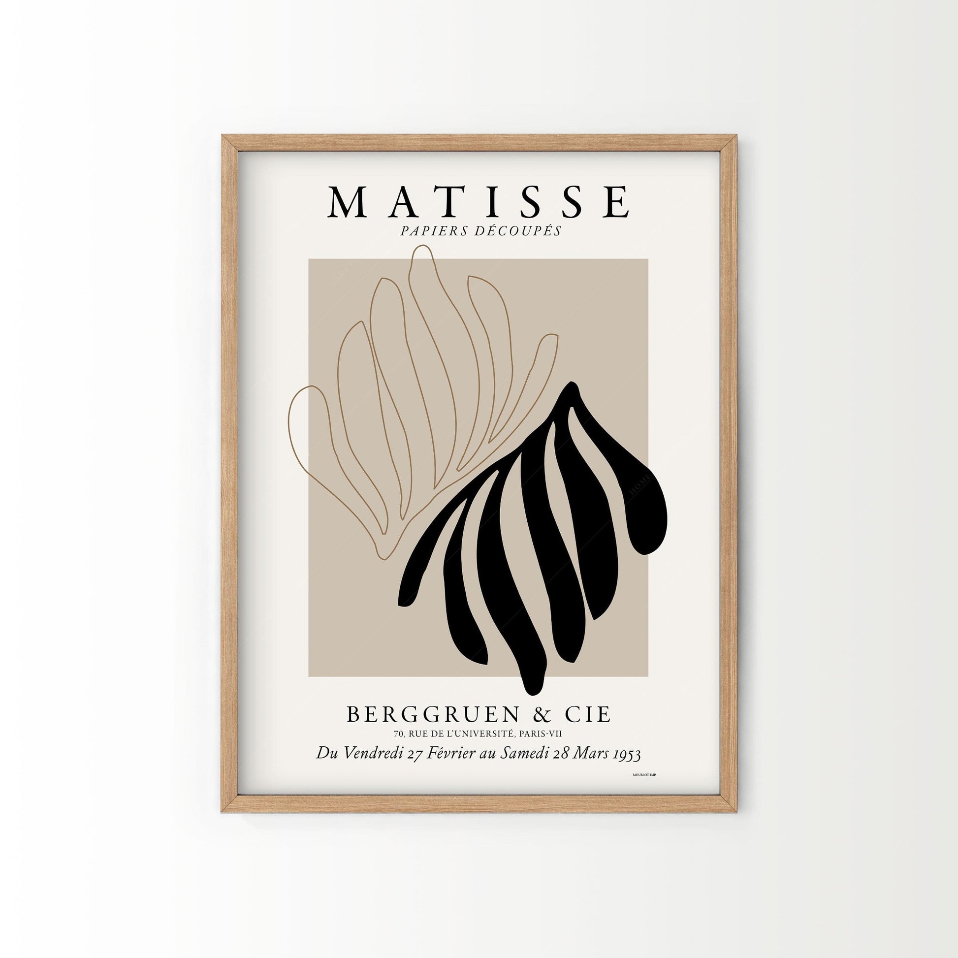 Henri Matisse Cut-Outs Set of 2 Prints – Papiers Découpés Wall Art