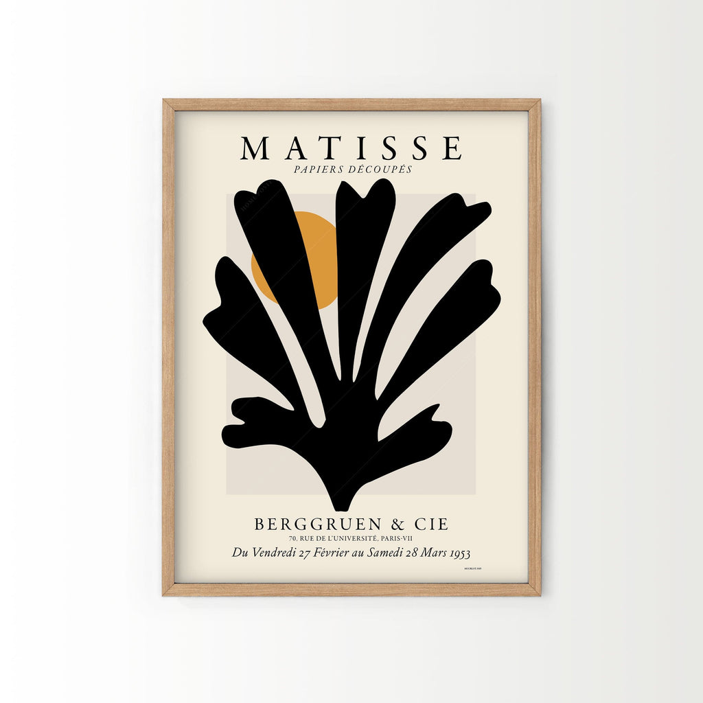 Henri Matisse Cut-Outs Set of 2 Prints – Modern Exhibition Poster Art