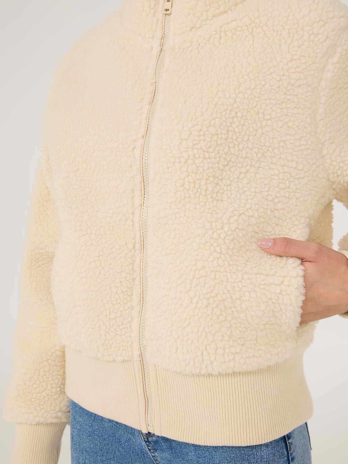 Veste aviateur Sherpa