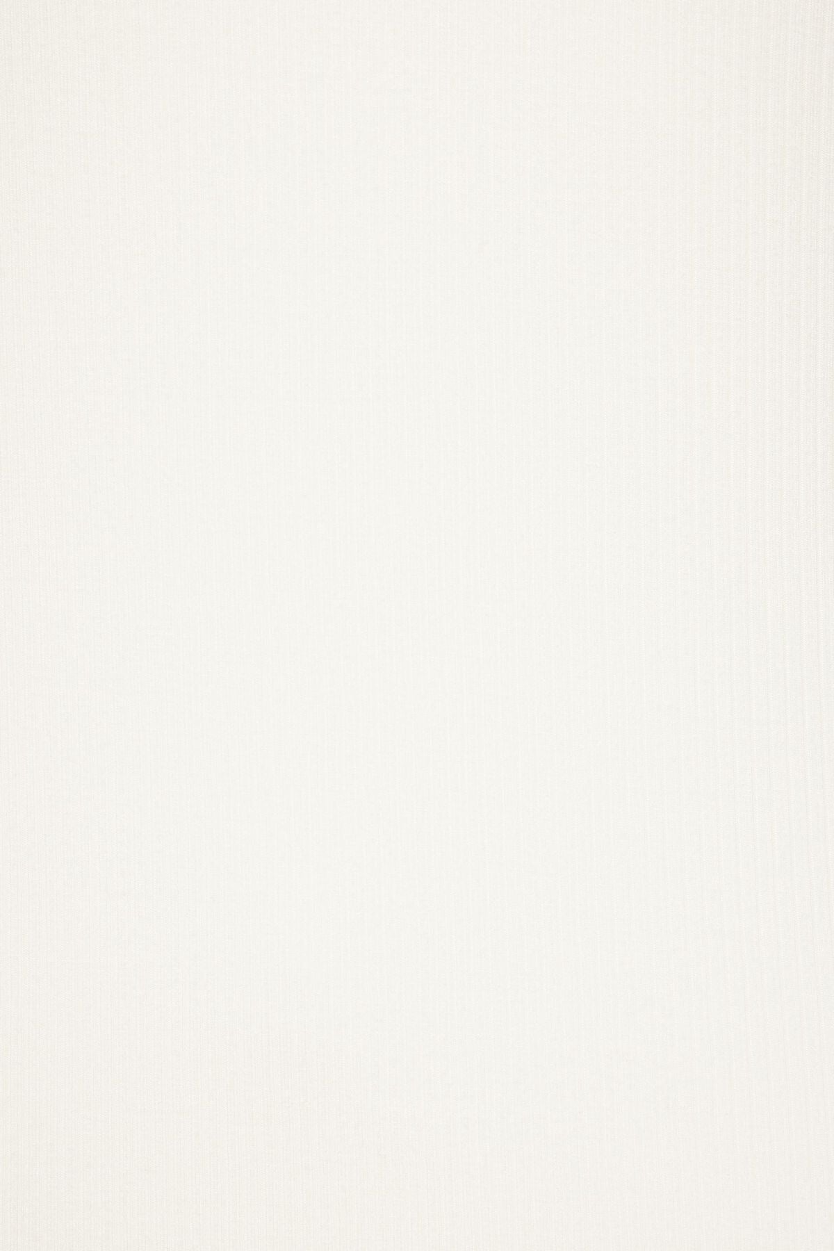 Haut côtelé à tablier licou