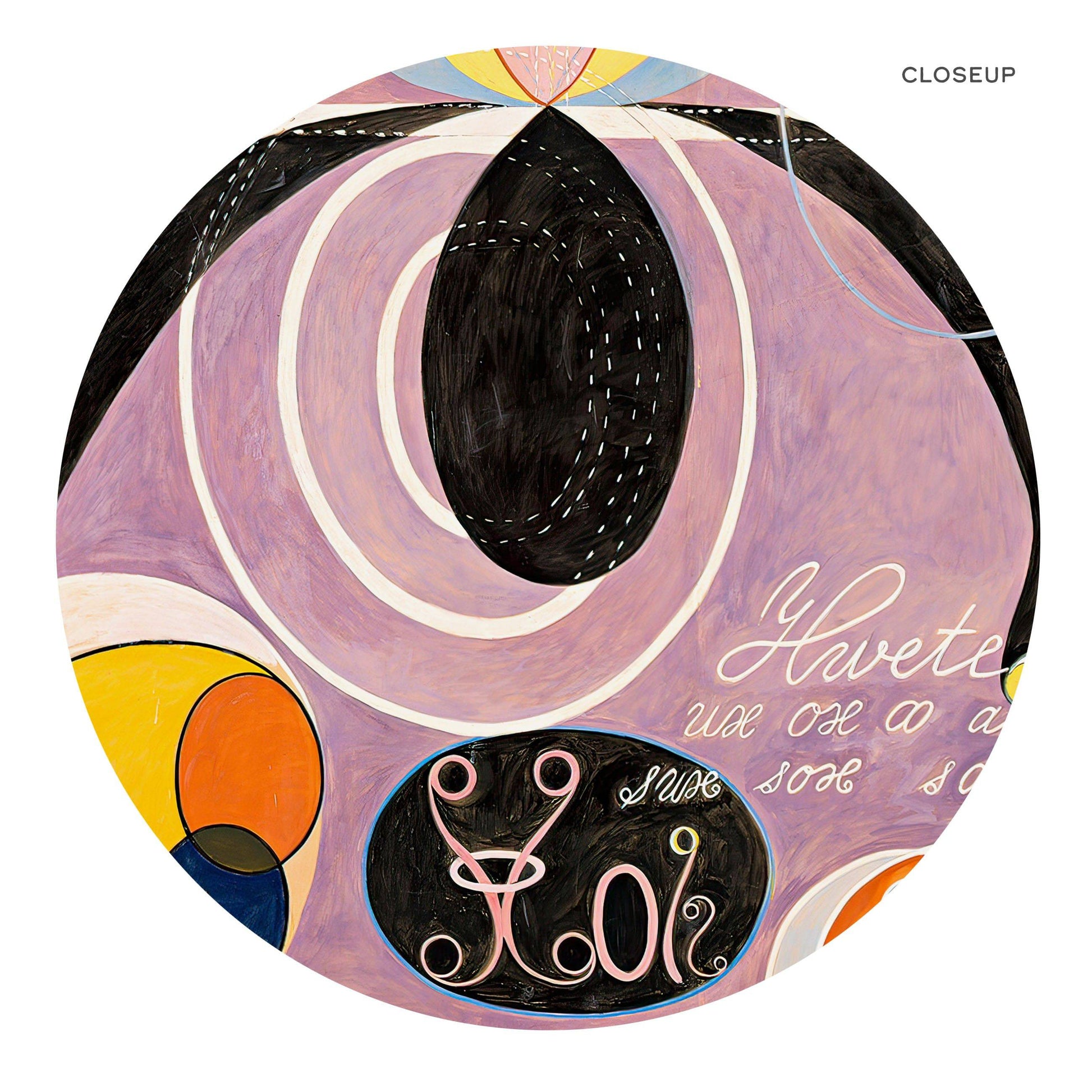 Hilma af Klint The Ten Largest Set of 2 Art Prints – Abstract Wall Art