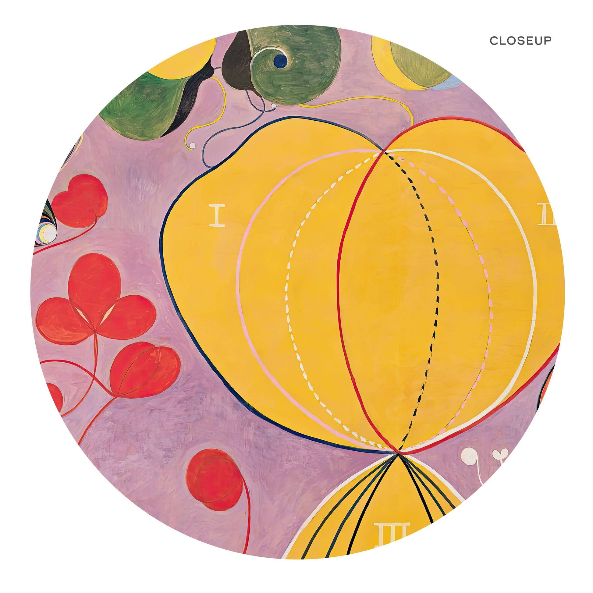 Hilma af Klint The Ten Largest Set of 2 Art Prints – Abstract Wall Art