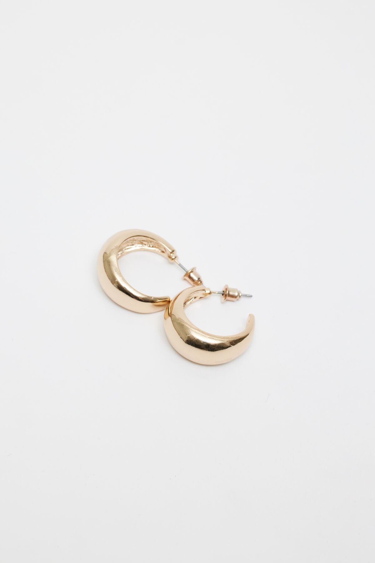 Lot de 3 boucles d'oreilles créoles texturées