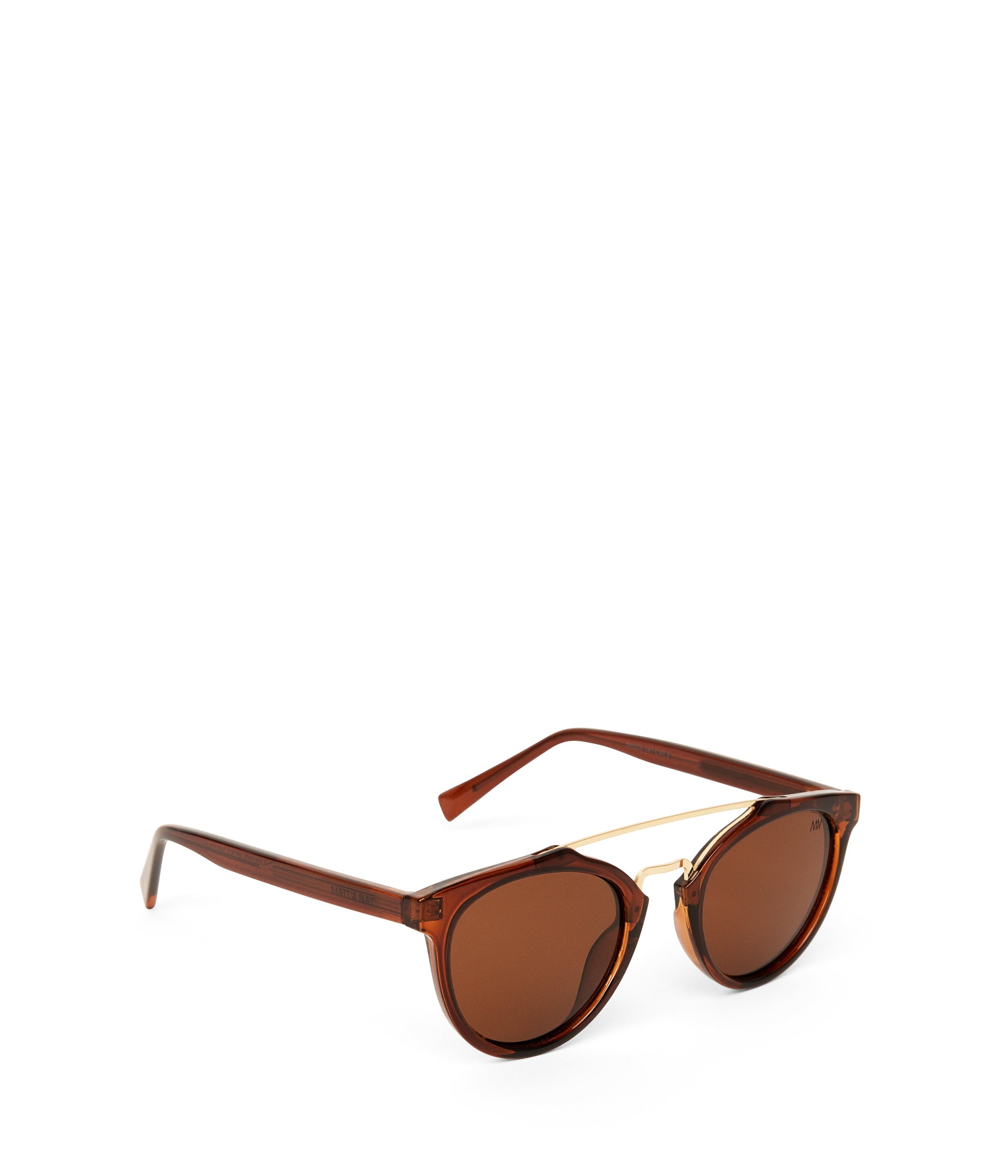 Lunettes de soleil rondes recyclées ALDIE-2