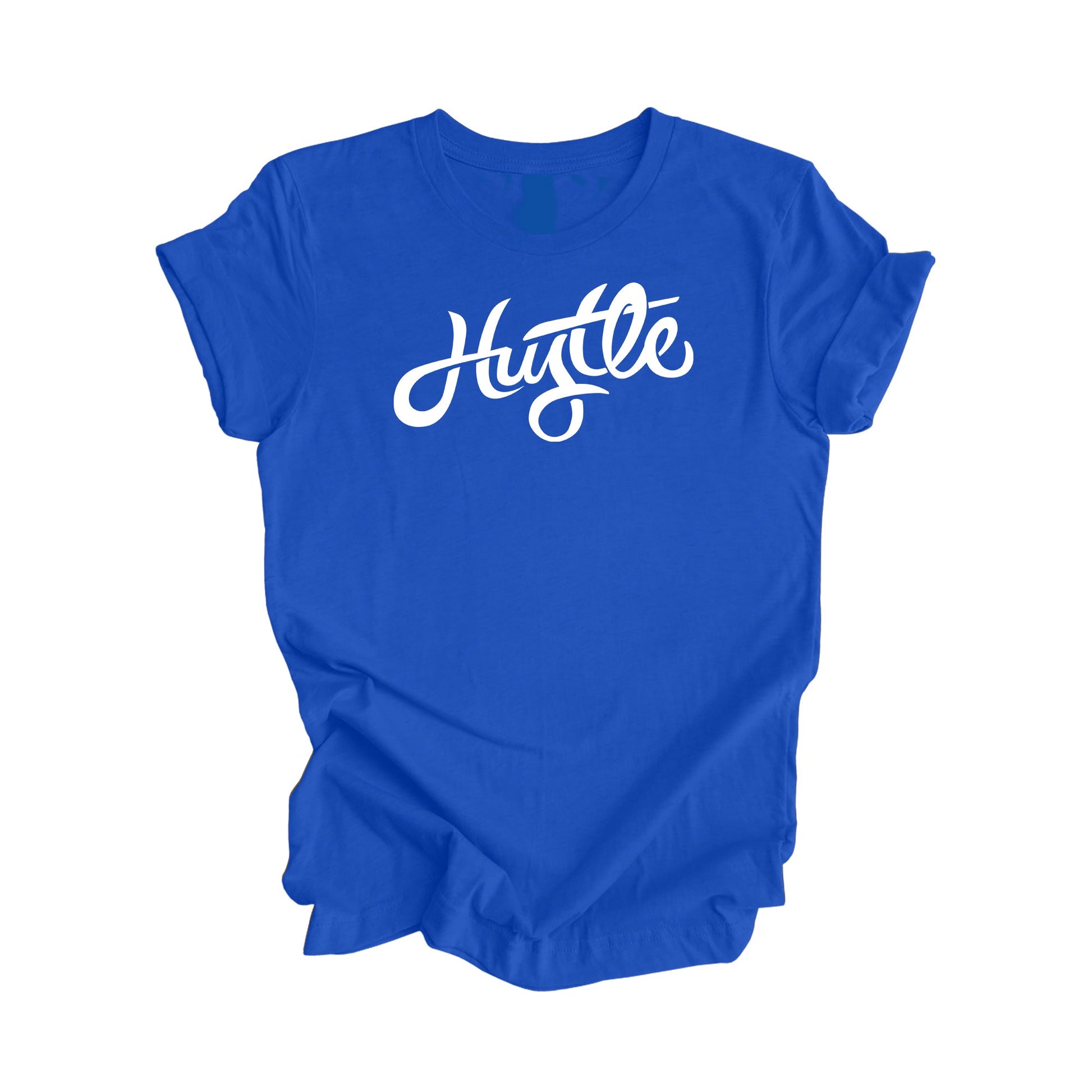 T-shirt « Hustle » avec citation positive, cadeau inspirant, t-shirt de motivation, t-shirt pour entrepreneur, t-shirt pour chef d'entreprise, t-shirt pour patron, cadeau pour elle, cadeau pour lui - Inspired X