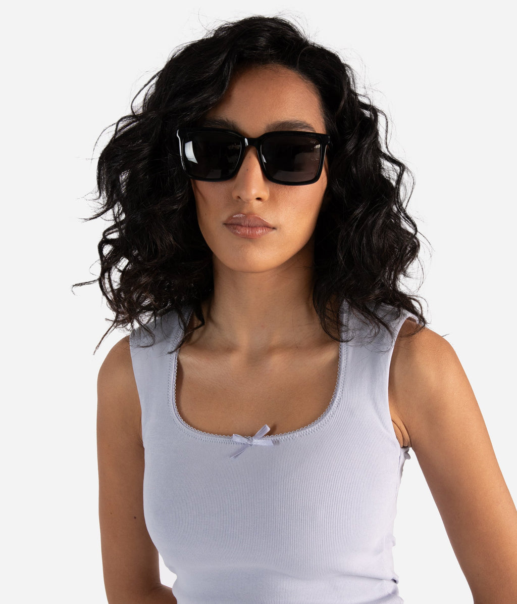 Lunettes de soleil rectangulaires recyclées BIDLE-2