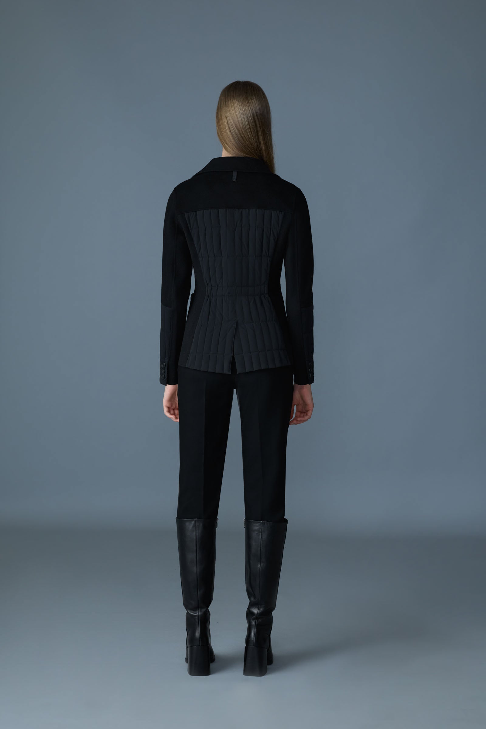 Veste sur mesure en laine durable LEILANI