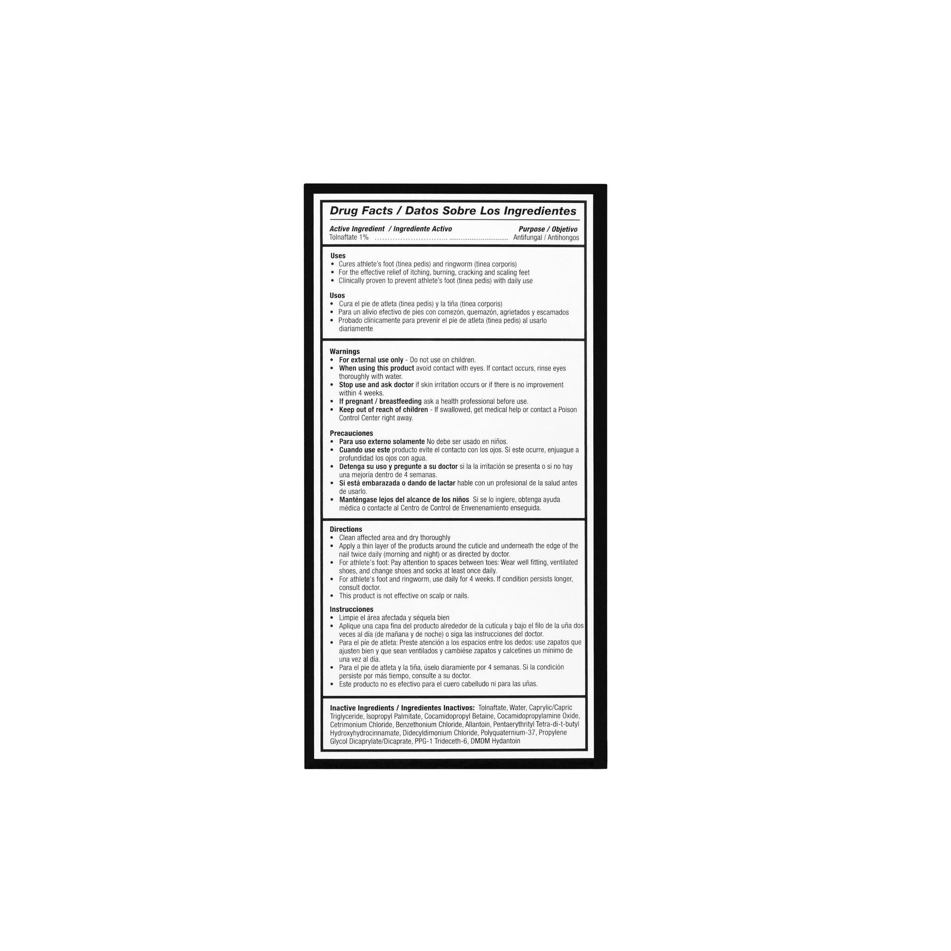 Traitement antifongique transparent pour les ongles du Dr G 