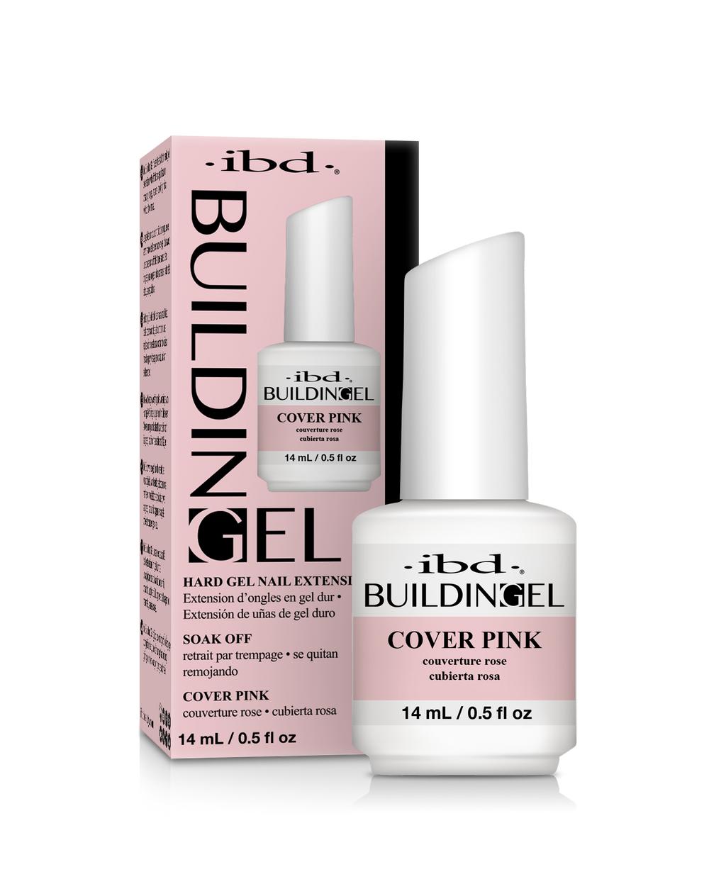 Couverture en gel rose pour construction IBD