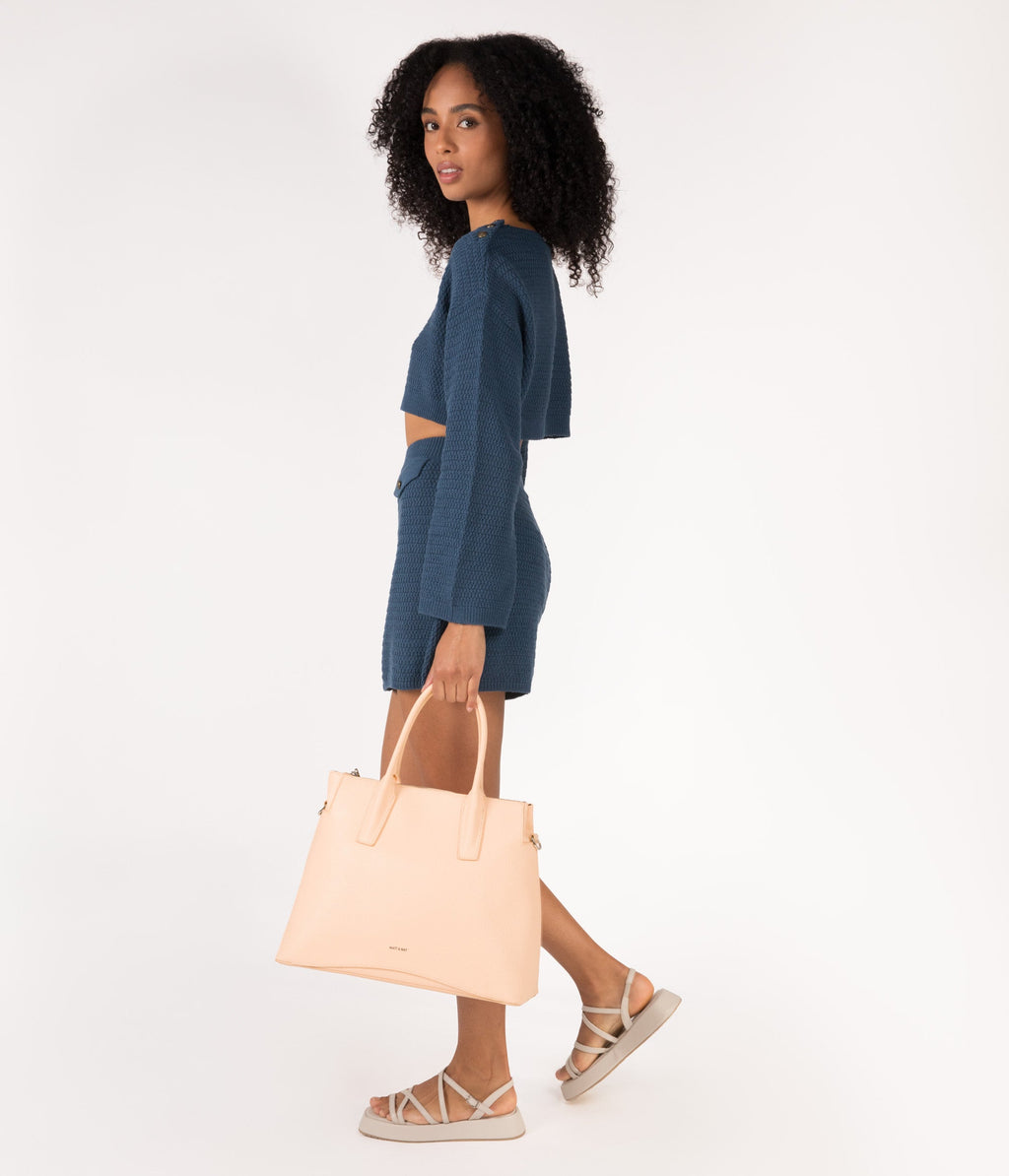 NEVADALG Vegan Satchel - Purity