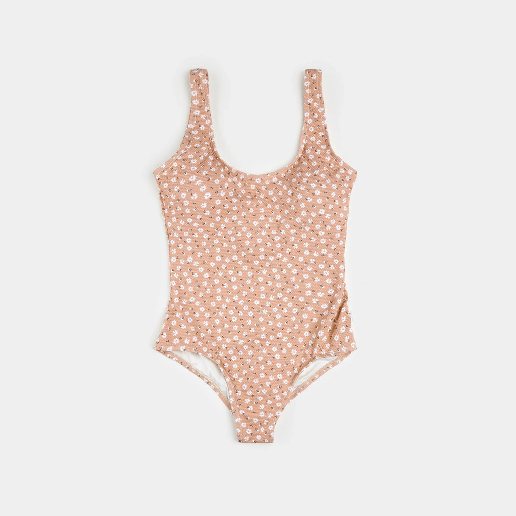 Ditsy Daisies Print Women's One-Piece Swimsuit | Petit Lem