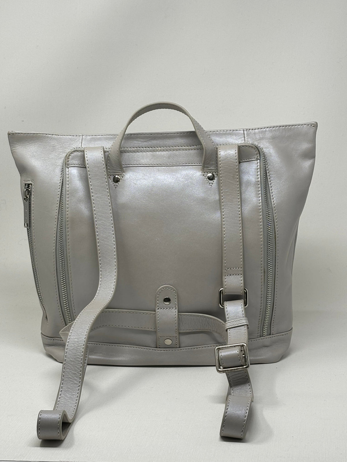 Beaded Leather Backpack - Lore