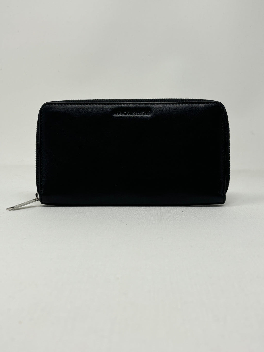 Anna Leather Wallet, Black