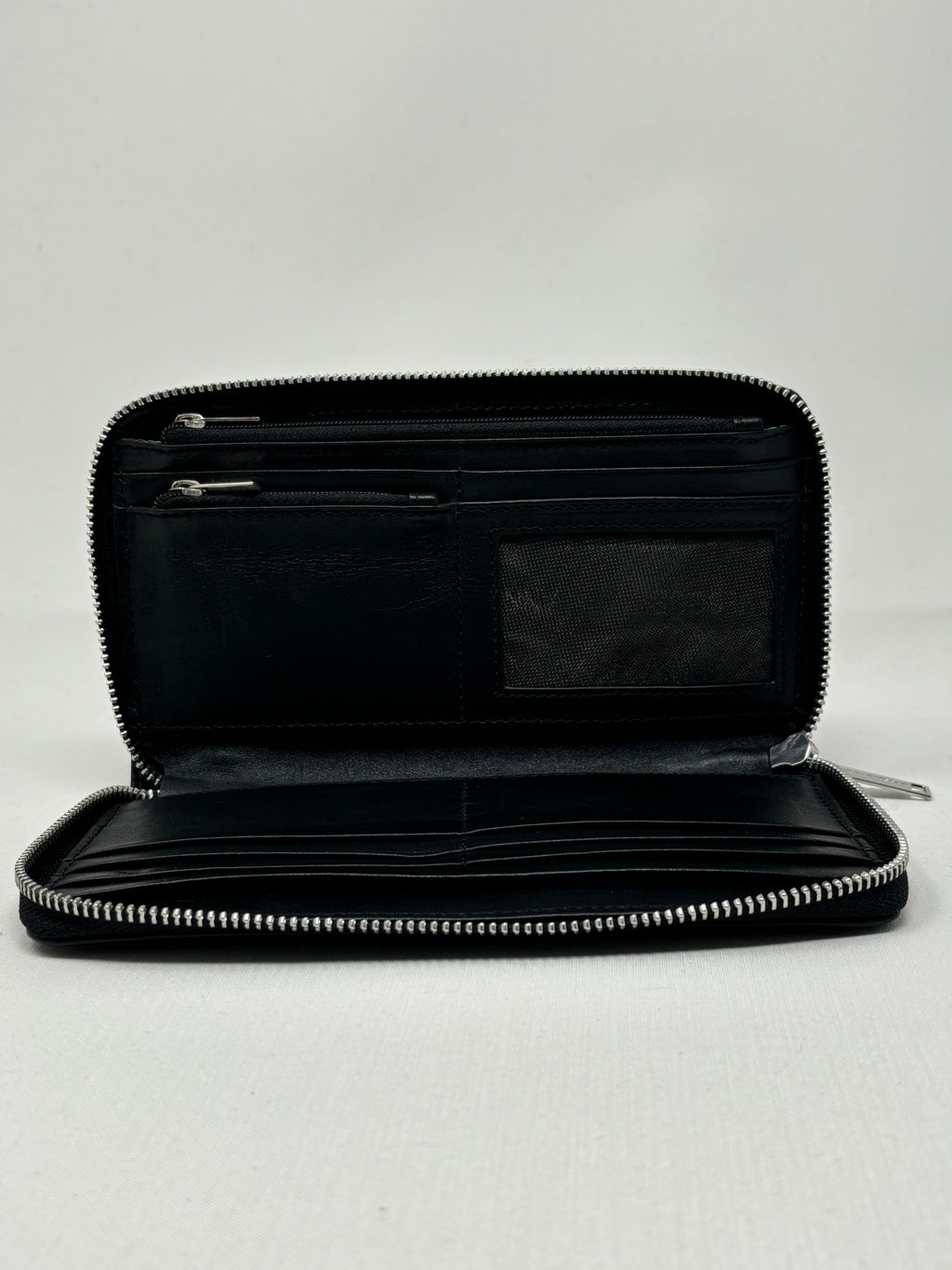 Anna Leather Wallet, Black