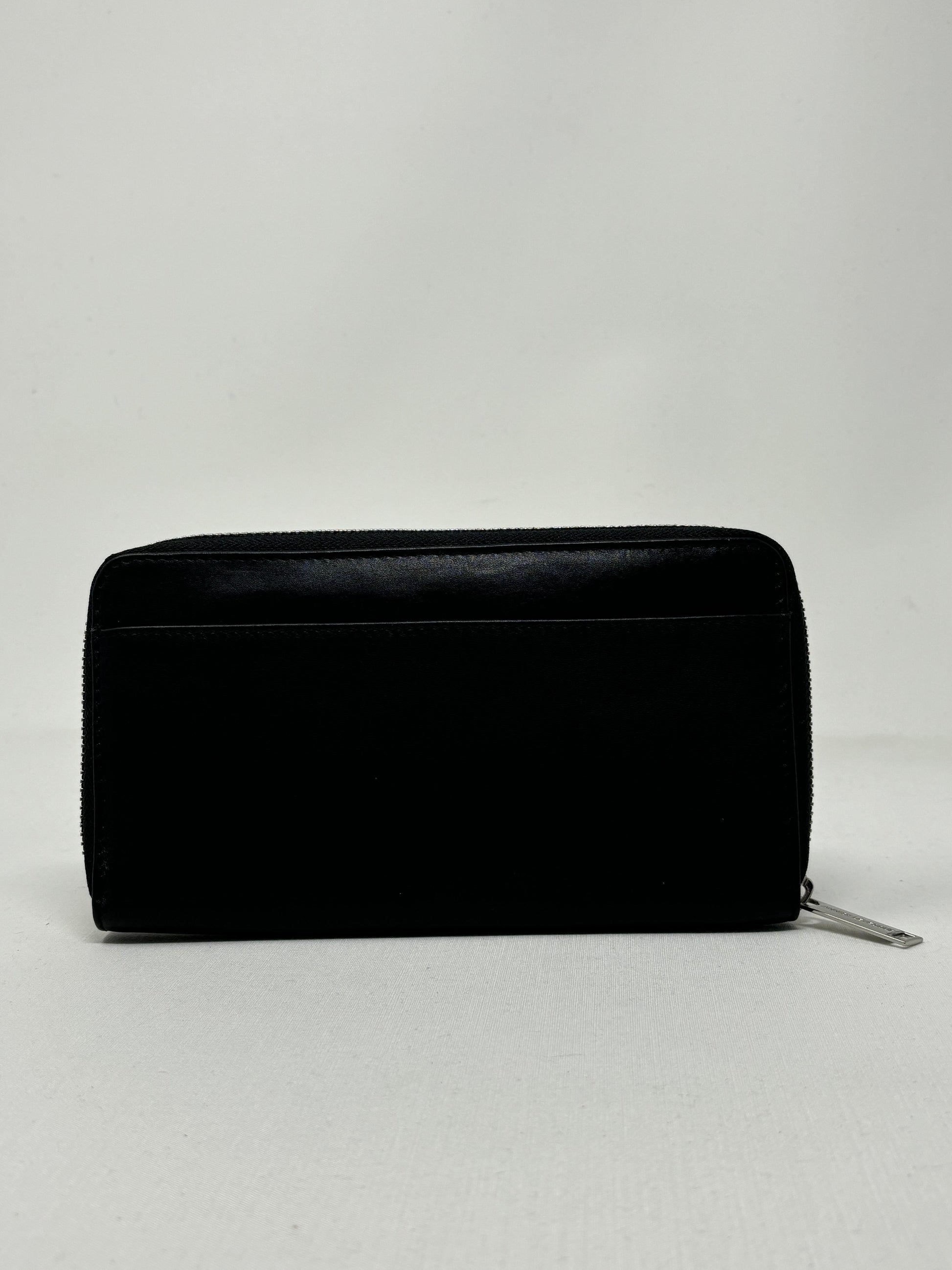 Anna Leather Wallet, Black