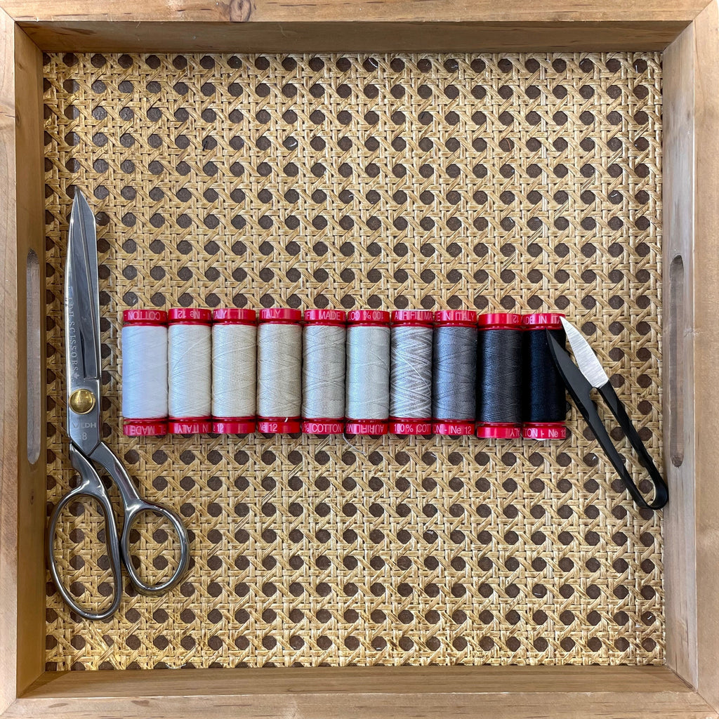 Fil Aurifil - Ensemble en niveaux de gris