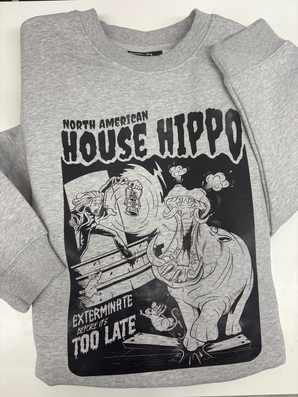 House Hippo Crewneck