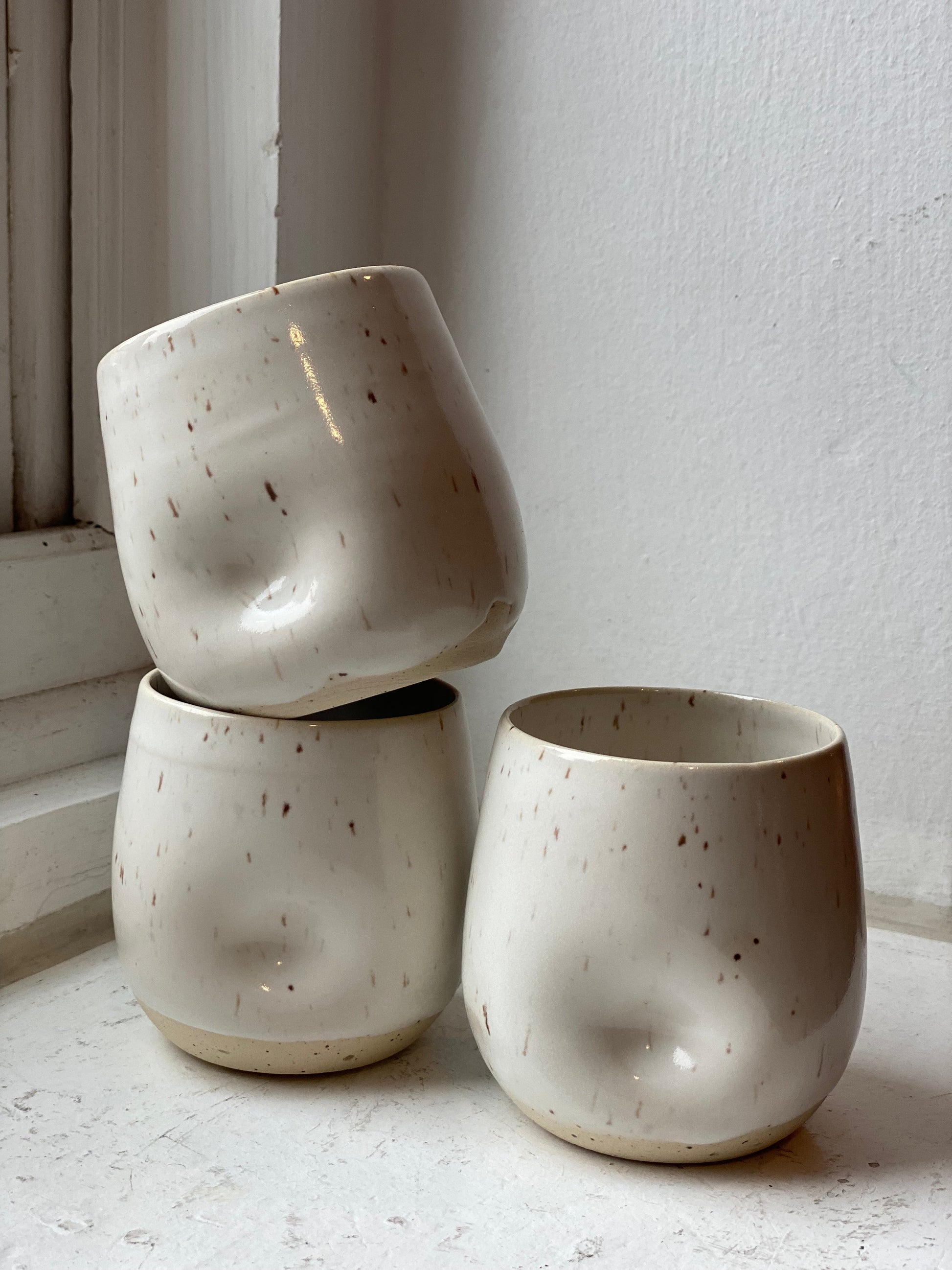 Verres en grès « Pinched on the Cheeks » - 227 ml