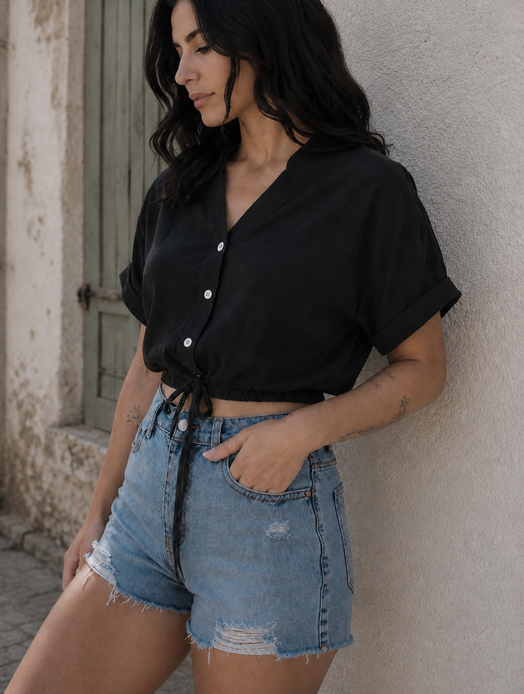 Popsicle Shirt - Black