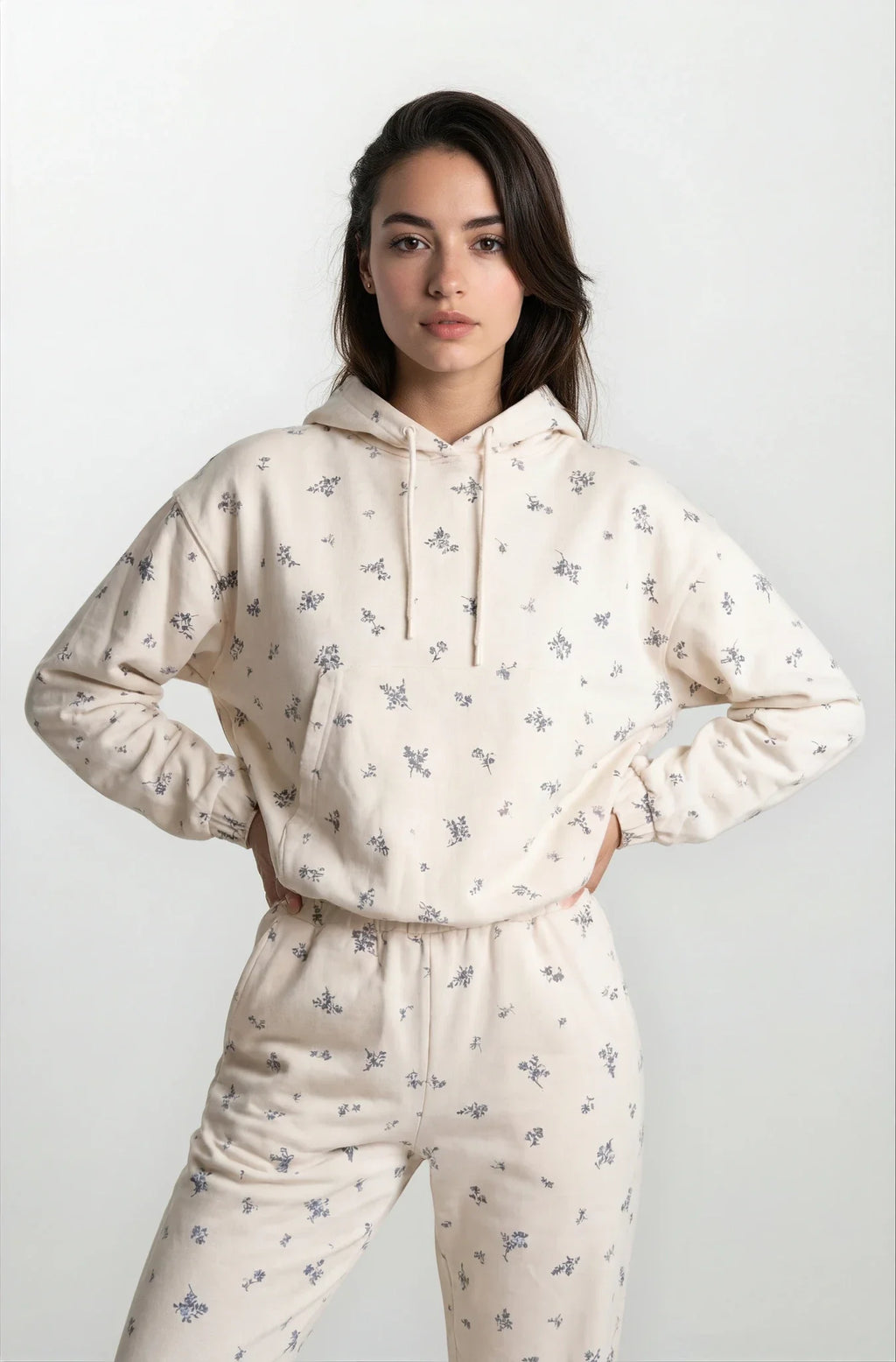 Posie Luxeflow - Soft Everyday Leisure Set 2PC In Floral