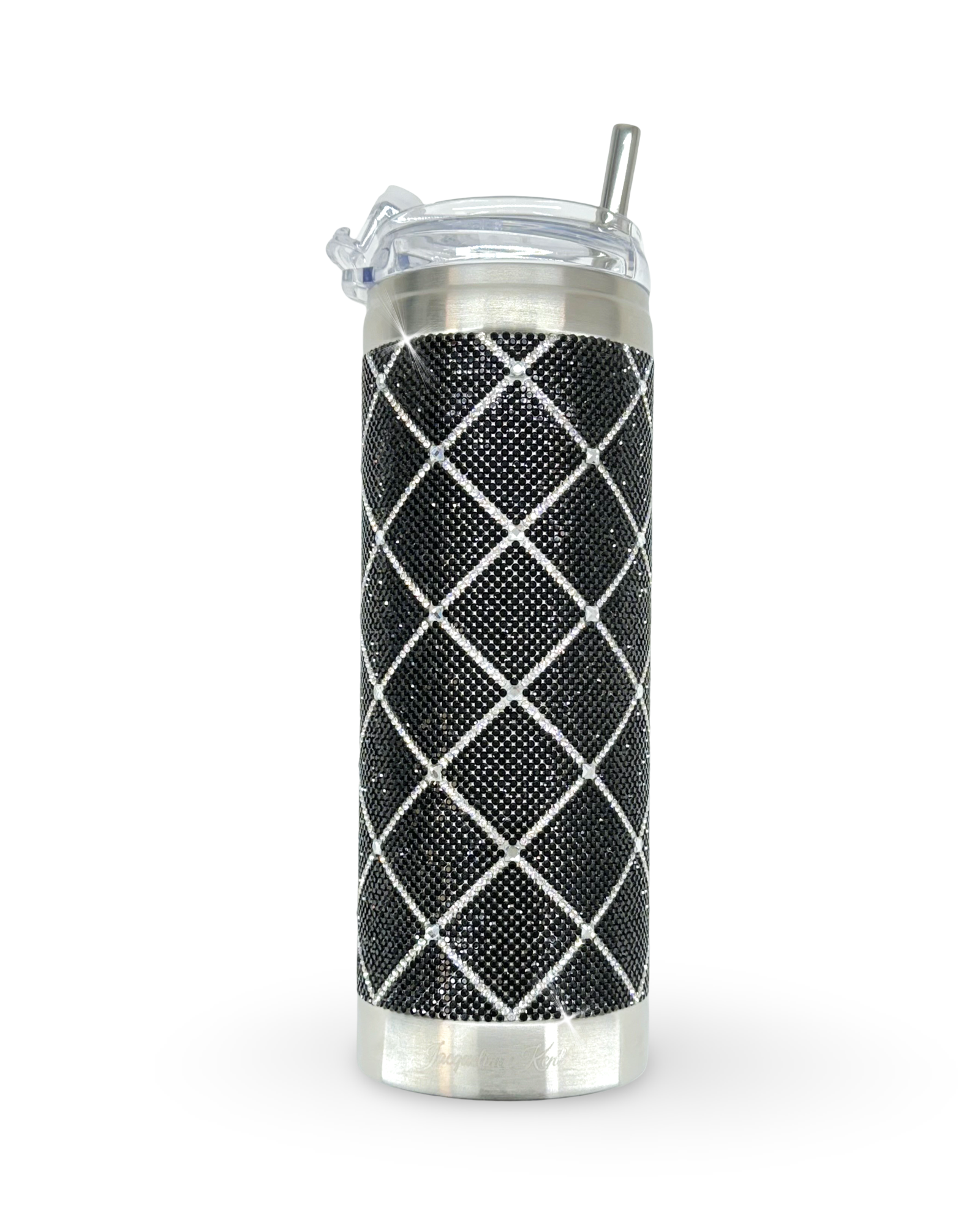 Gobelet en acier inoxydable orné de cristaux de 59 cl – Petite Robe Noire
