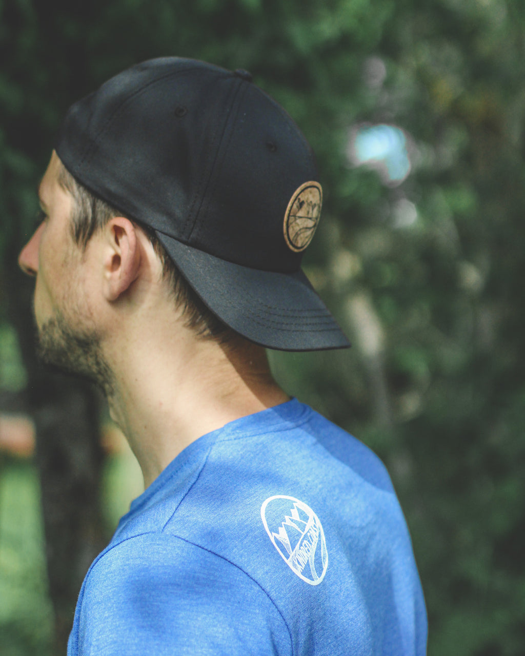 VAN ISLE WAVE - Unisex Eco Tee - Heather Blue