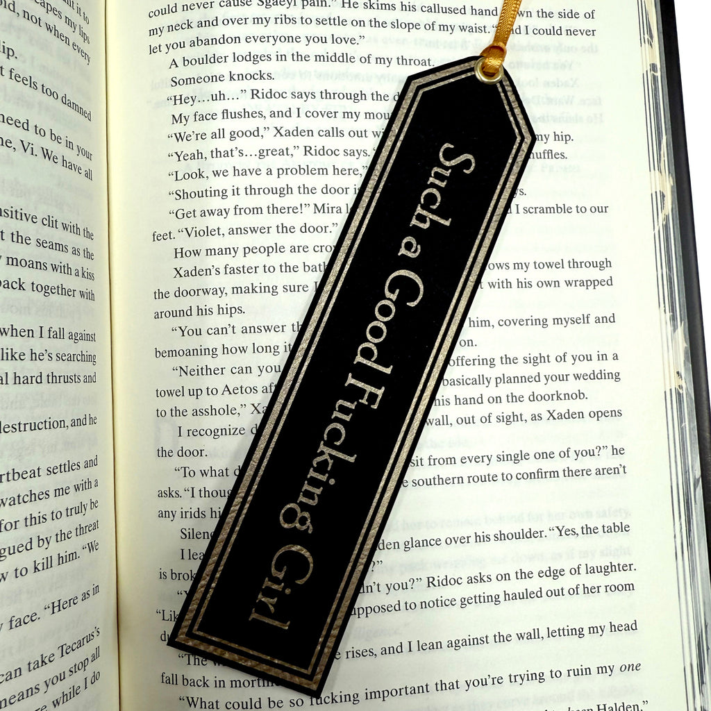 Leatherette Bookmark