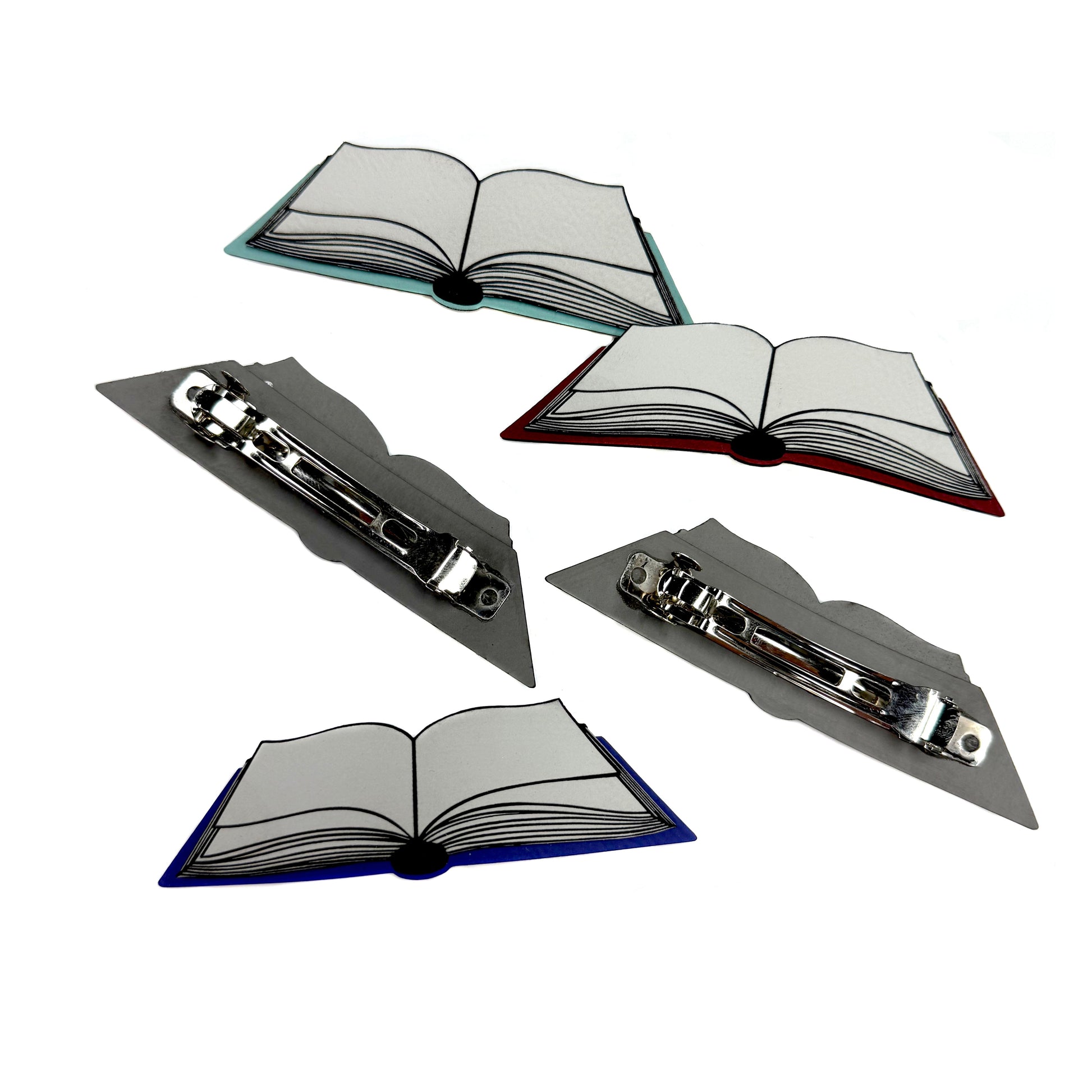 Book Hair Clip