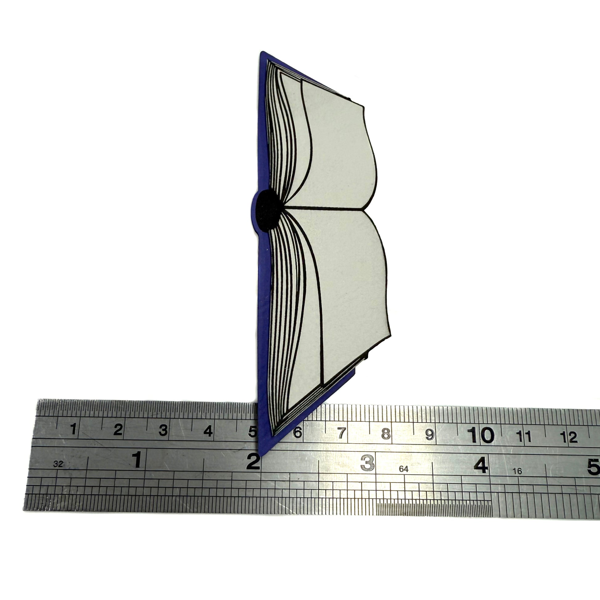 Book Hair Clip