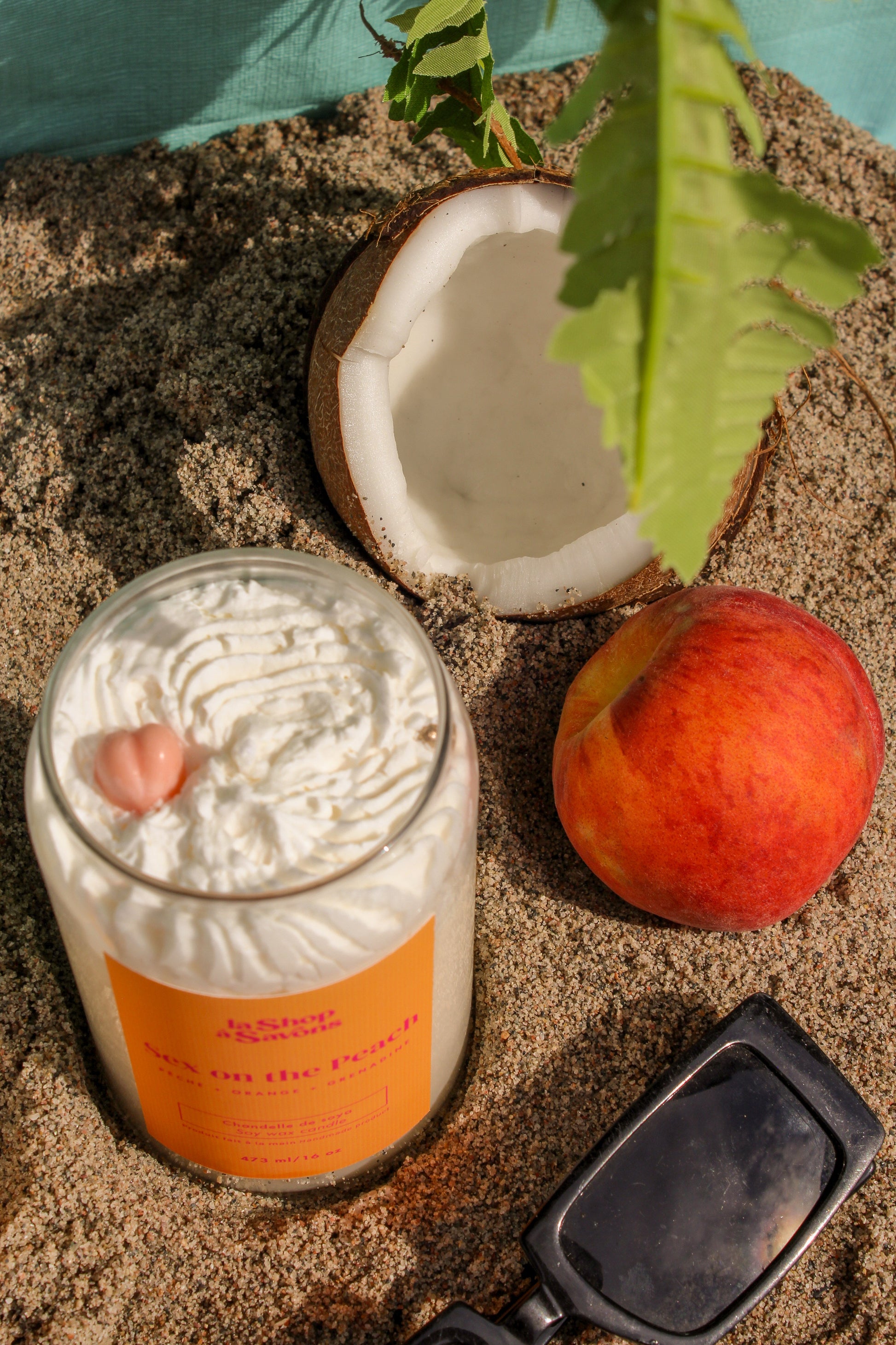 Soy Candle 16 oz - Sex on the Peach