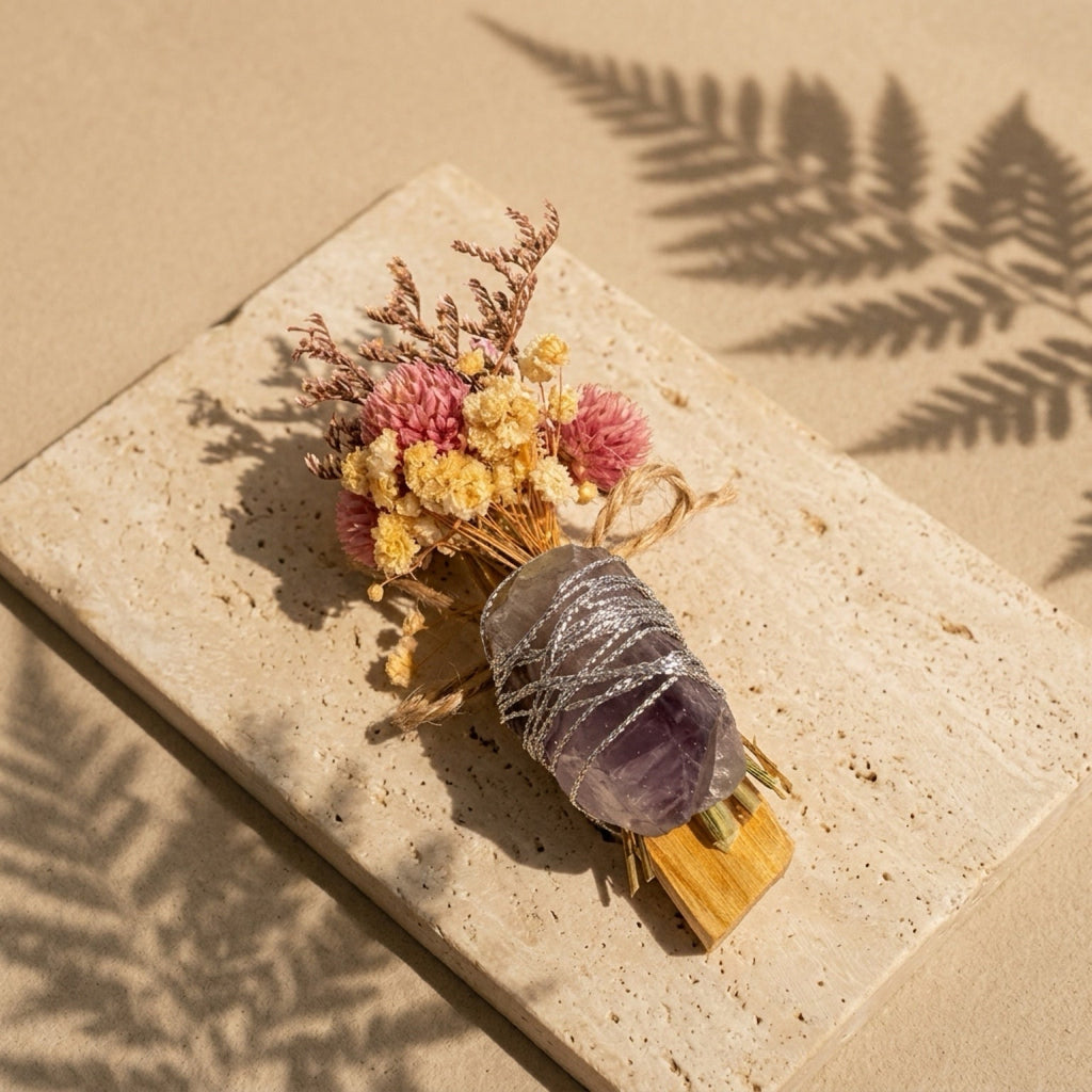 Palo Santo Bundle with Amethyst