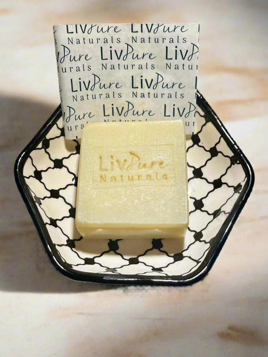 Original Lemongrass Olive Oil Soap | Moisturizing Face & Body Bar | Natural and Organic Deodorant