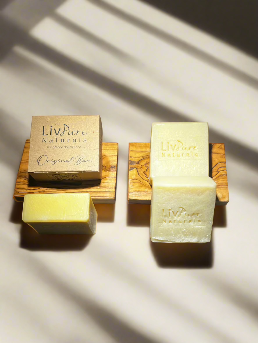 Original Lemongrass Olive Oil Soap | Moisturizing Face & Body Bar | Natural and Organic Deodorant