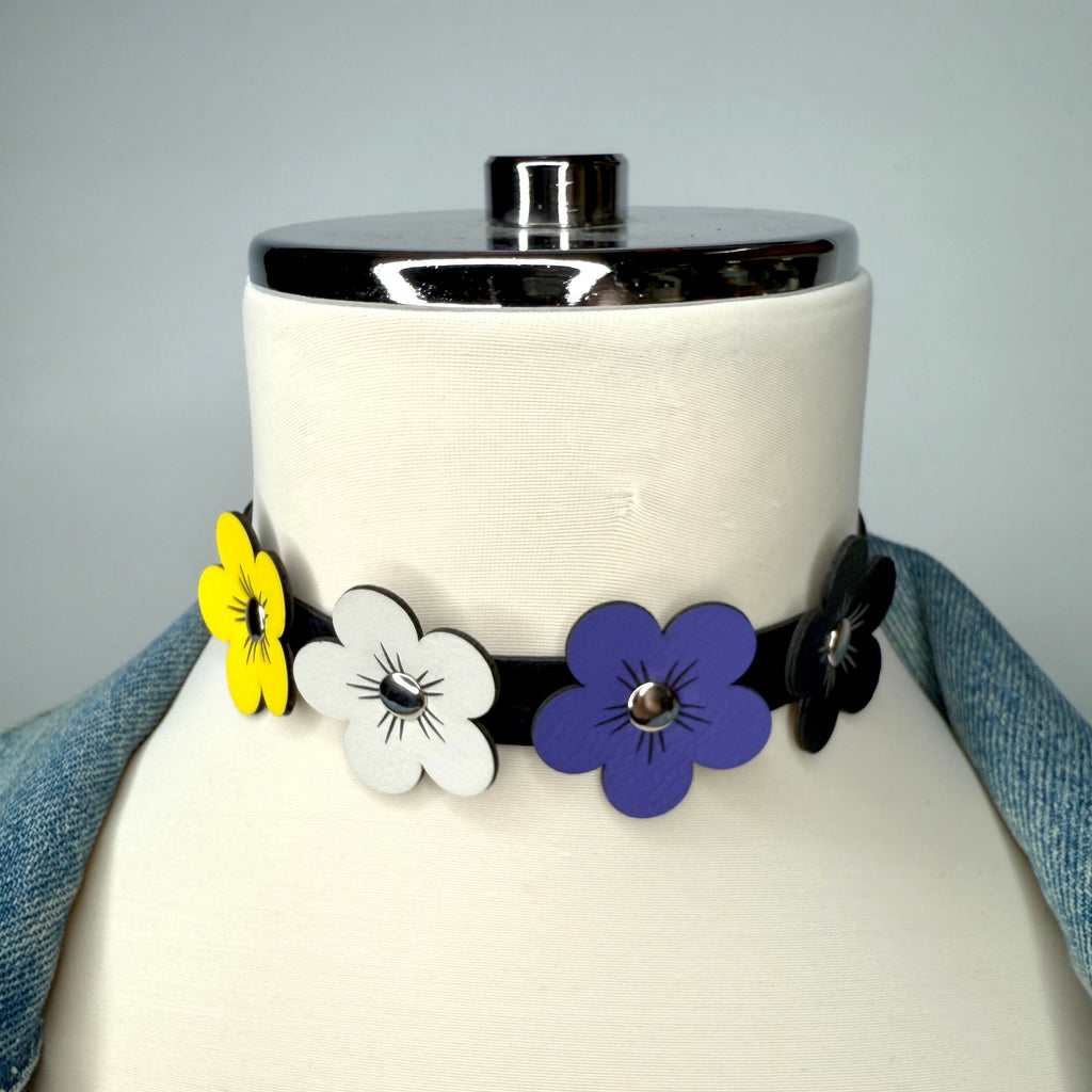 Non-Binary Flower Collar