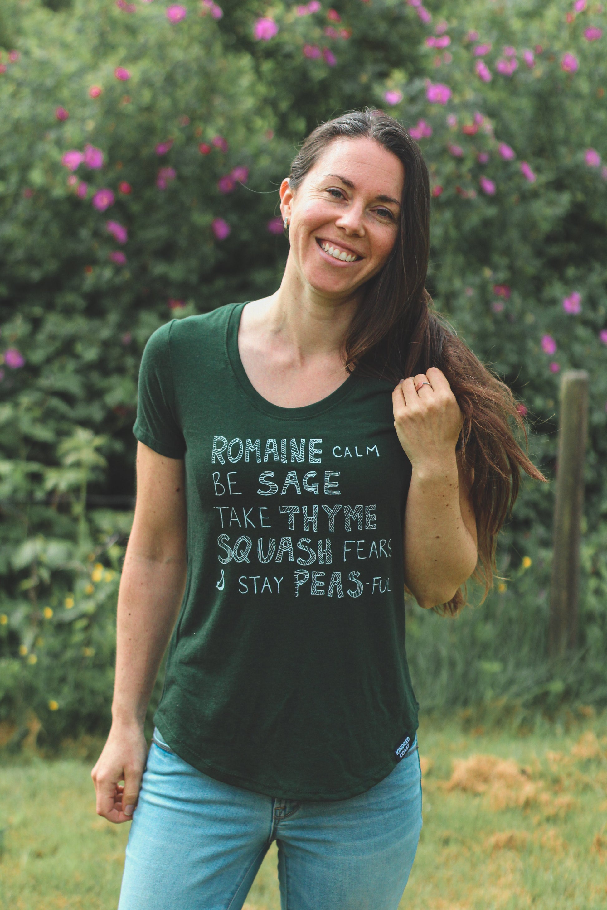 VEGGIE WISDOM - Women's Bamboo Tee