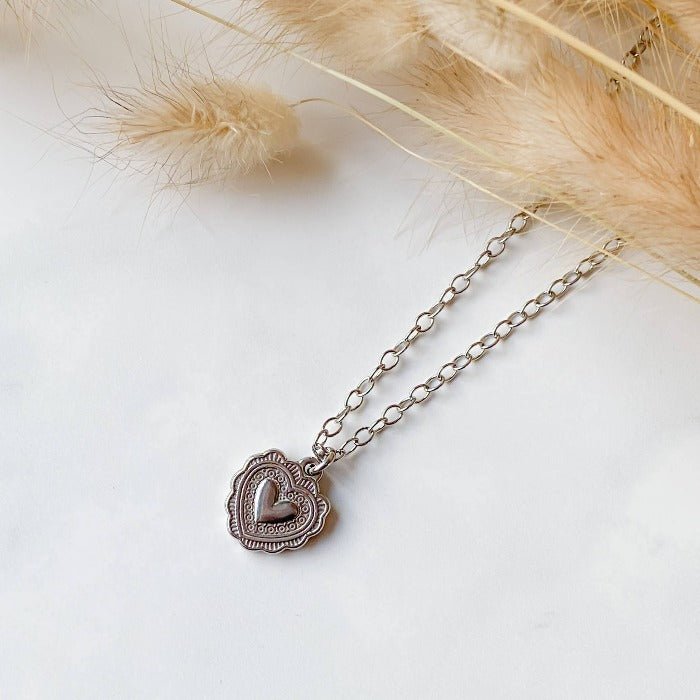 COEUR BOHÈME | Collier en acier inoxydable