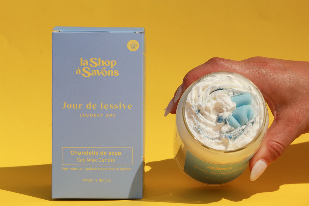16 oz Soy Candle - Laundry Day